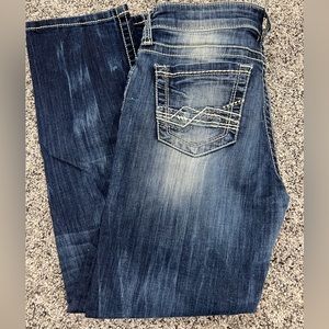 BKE Sabrina Stretch Denim Capri / Cropped Jeans